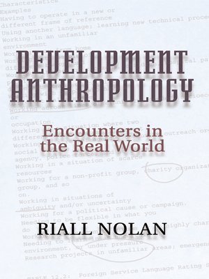 cover image of Development Anthropology